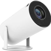 Haoye Portable Projector,5G Wifi&Bluetooth,Bt 5.2,200 Inch Screen,Built-In Speaker,Home Outdoor Video Projector with Android 11 System Projectors