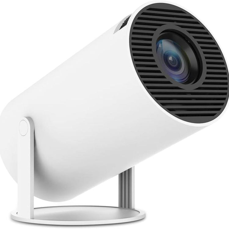 Haoye Portable Projector,5G Wifi&Bluetooth,Bt 5.2,200 Inch Screen,Built-In Speaker,Home Outdoor Video Projector with Android 11 System Projectors