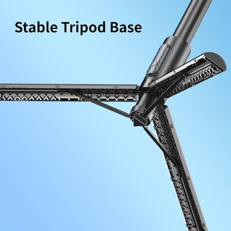 Magnetic Selfie Stick Tripod for Iphone and Android, 64" Phone Tripod Compatible with Magsafe, Fit for Iphone 12/13/14/15/16 Series, Magsafe Case and Other Phones with Metal Ring