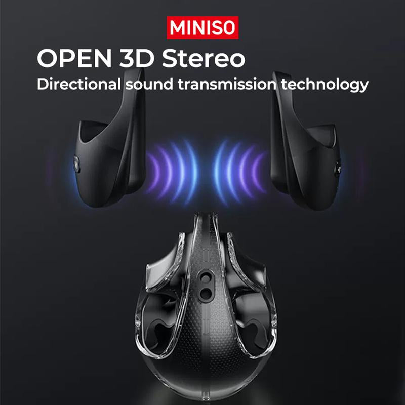 Miniso X15Pro Wireless Headphones Bluetooth 5.4 Sport Earphone HIFI Sound Quality