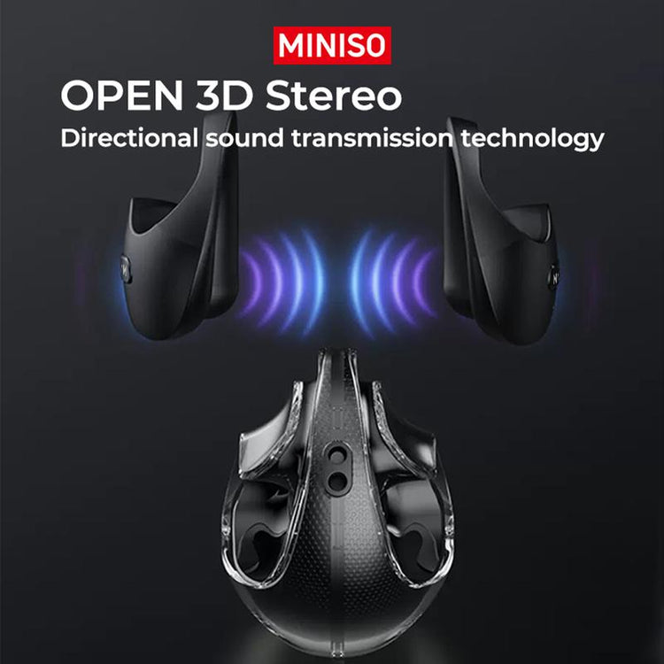 Miniso X15Pro Wireless Headphones Bluetooth 5.4 Sport Earphone HIFI Sound Quality