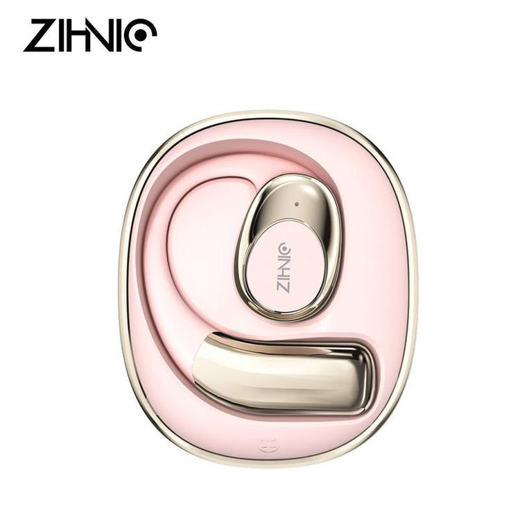 ZIHNIC S09 Wireless OWS Headphones，Bluetooth Open Ear Earphones with Minc，Long Battery Life，Wireless Earbuds Headset Portable Earbuds
