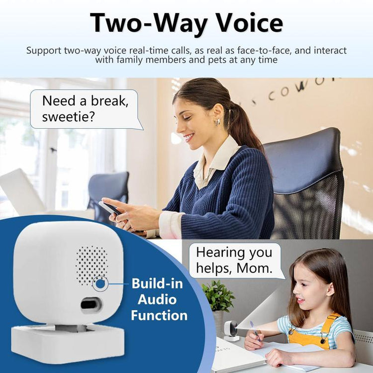 Easy installation window wall security camera