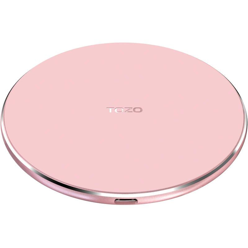 TOZO W1 Wireless Charger, 10W Qi-Certified Fast Charging Pad Electronic Smartphone Cellphone Mobile Fathersdaygift