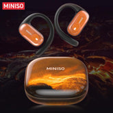MINISO MS185 OWS Open Ear Wireless Bluetooth Earbuds Quicksand Luminous Headphones HIFI Sound Quality Sports Headphones IPX5 Waterproof with Microphone