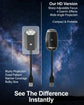 Saturn Galaxy Projector USB Powered, Star Projector Night Light, Car Ambient Lighting, Mini Planetarium Lamp, Milky Way Ceiling Projector, Space LED Galaxy Light, Aesthetic Room Decor, Sleep Light Portable for Bedroom Car