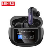 MINISO X25 TWS Bluetooth Headphones,Earbuds with Full Color Display, ANC Noise Cancelling , In-Ear Earphone for Iphone Andriod Sport/Workout/Running Audio