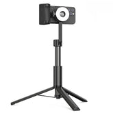 Magnetic Selfie Stick Tripod for Iphone and Android, 64" Phone Tripod Compatible with Magsafe, Fit for Iphone 12/13/14/15/16 Series, Magsafe Case and Other Phones with Metal Ring