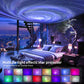 galaxy star projector night light with bluetooth speaker