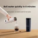 Mijia Portable Electric Heating Cup 2 Temperature LED Thermos 316 Stainless Steel Boiling Cup Kettle for Travel Coffee