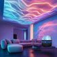 Galaxy Starry Sky Projector Light USB Remote Control Rotating Multicolour Led Night Light Bedrooms Ambiance Christmas Decoration