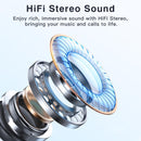 ZIHNIC S12 Open Earbuds, Wireless Headphones, LED Lights Touchscreenlight-Weight Earbuds Built-In Microphone, Power Digital Display,Stable Fit, Fast Charge ,36 Hours Playtime,Fast Pair,Clear Sound,Sweatproof,Charging Case, Android/Ios