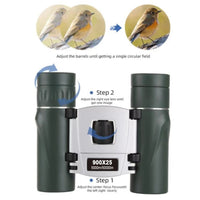 900X25 50000M Zoom Telescope Professional BAK4 HD Powerful Binoculars Long Range Portable Monocular or Camping Tourism Outdoor