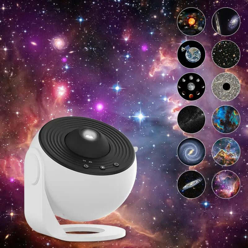 Cosmic projector with nebula effect