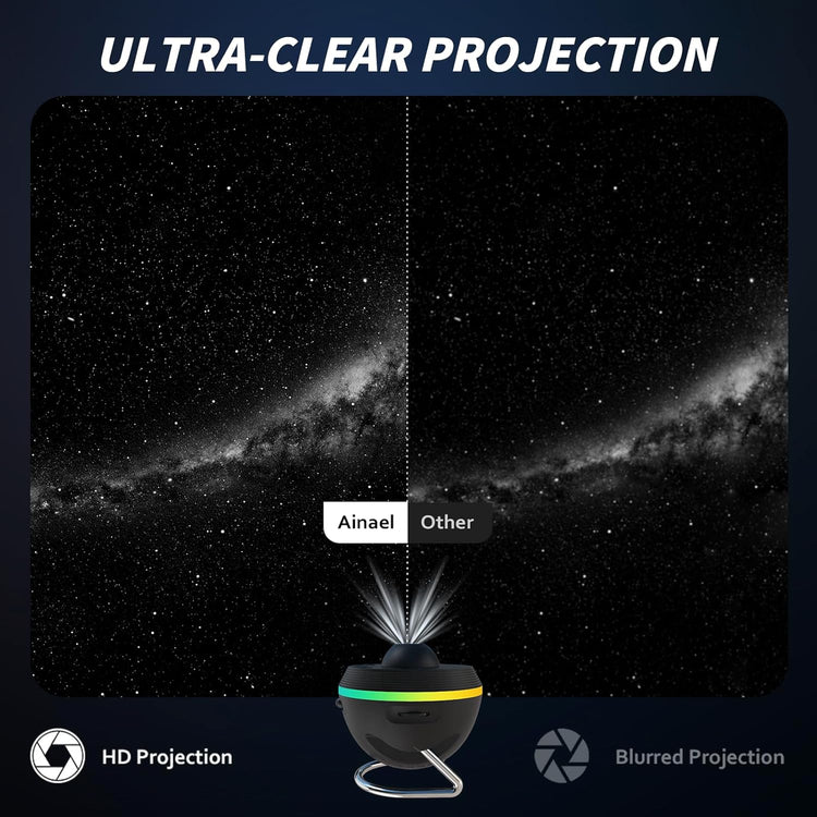 planetarium style galaxy projector bedroom