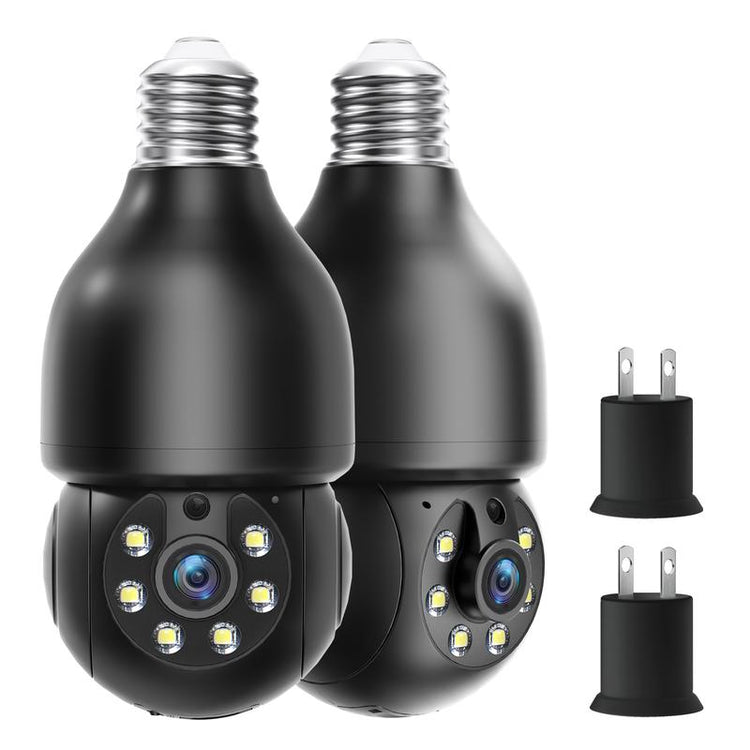 2K outdoor light bulb security camera