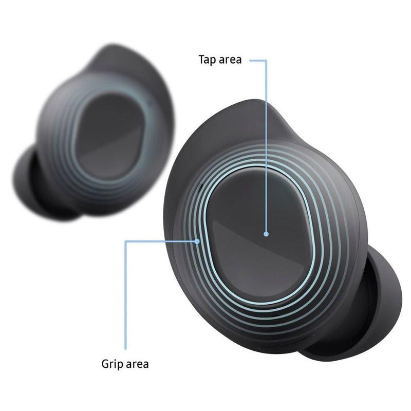 Samsung Galaxy Buds FE worn by a user