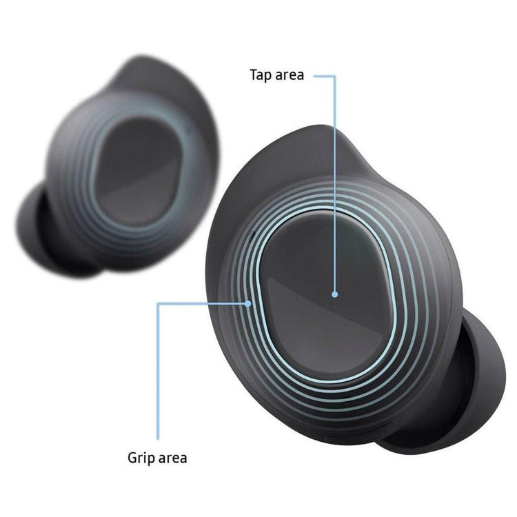 Samsung Galaxy Buds FE worn by a user