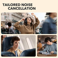 [Dealsforyoudays] Soundcore Life Q30 & P30I by Anker, Sakura Pink Set, Hybrid ANC Headphones & Noise Cancelling Earbuds