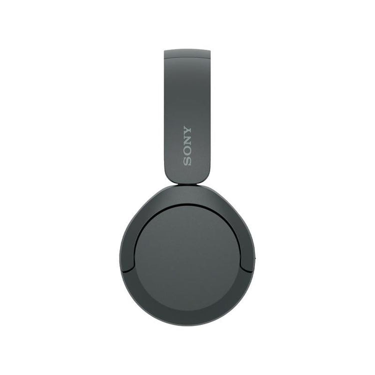Sony WH-CH520 wireless headphones folded flat for travel