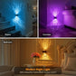 【AUTO on in Dark】Night Lights Plug into Wall, 9-Color RGB Galaxy with Dusk to Dawn Sensor, Star Projector for Bedroom, Kids, Bathroom, Home Gaming Room Decor, Christmas Gifts