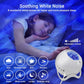 aurora wave led nebula projector bluetooth speaker