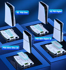 PS5 / PS5 Slim Stand Cooling Station with RGB LED Controller Charging Station PS5 Controller Charger, PS5 / PS5 Slim Accessories