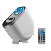 Aurora Northern Lights Projector and remote control for creating relaxing galaxy light shows.