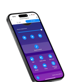 Aurora Northern Lights Projector Bluetooth speaker control interface on smartphone