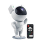 Astronaut Galaxy Projector – Adjustable Head Compact Nebula Bedroom Light