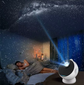 Galaxy Star Projector Night Light – HD 3D Vision & Music Sync