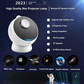 Galaxy Star Projector Night Light – HD 3D Vision & Music Sync