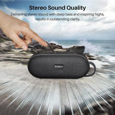 TOZO PA1 Bluetooth Speakers with 20W Stereo Sound, 25H Playtime, IPX7 Waterproof Portable Wireless Speakers Audio Protection Smartphone Fathersdaygift