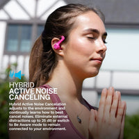 JLab Jbuds Sport ANC 4 hybrid noise cancellation
