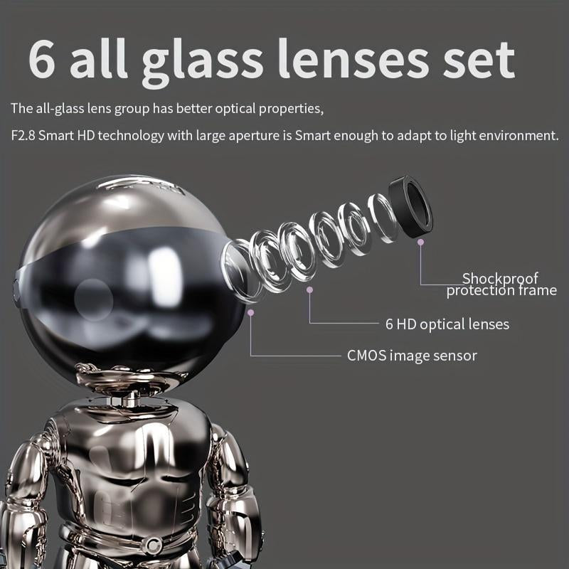 Wireless Indoor Security Camera full-color night vision