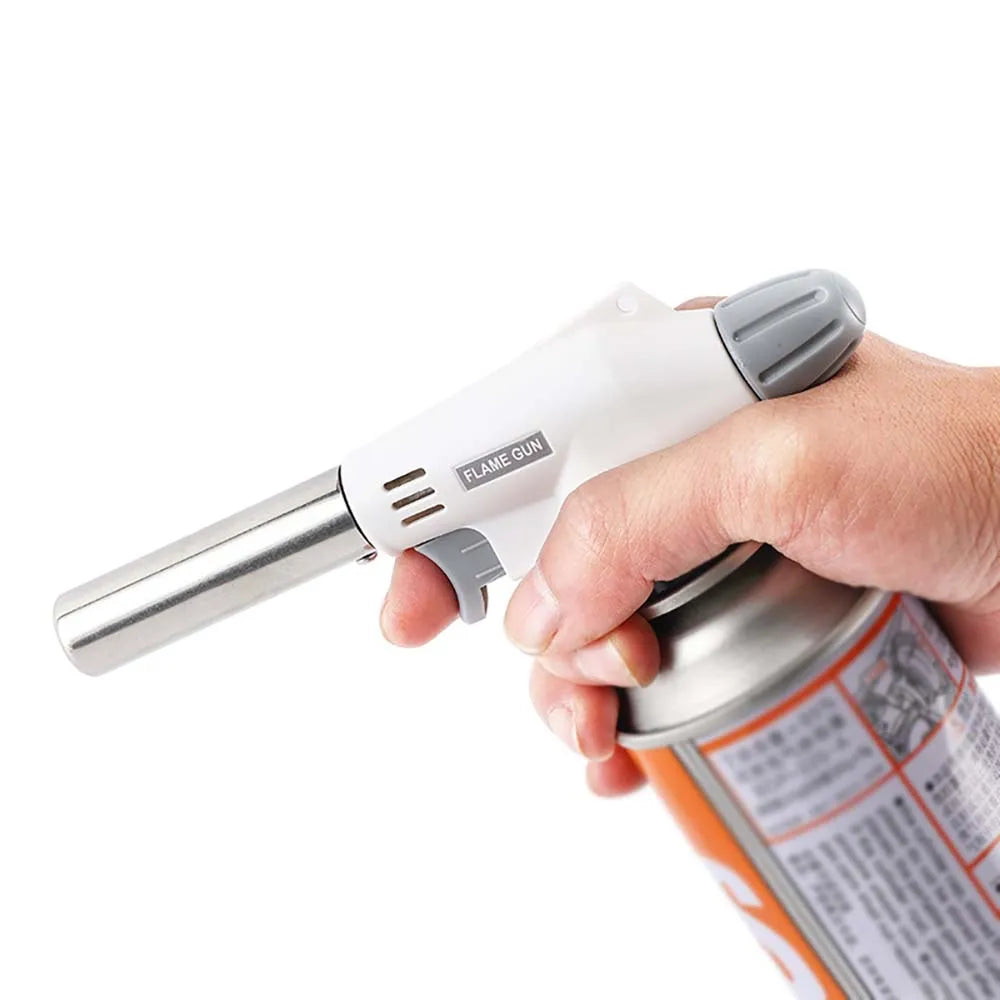 Camping Burner Flame Gun Torch Cooking Butane Welding-Burner Hiking Flame Gas Bbq Equipment Flame Gun for Camping Cooking