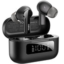 TOZO NC3 Hybrid Active Noise Cancelling Wireless Earbuds, 6 Mics ENC Clear Call, 55H Long Playtime, 32 Preset Eqs via APP, Bluetooth 5.3 Headset, IPX8 Waterproof, In-Ear Headphones with LED Display Audio Electronic Noisecancellingheadphones Black