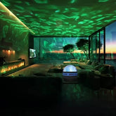 Galaxy Starry Sky Projector Light USB Remote Control Rotating Multicolour Led Night Light Bedrooms Ambiance Christmas Decoration