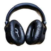 ZIHNIC Wireless Noise-Canceling Headphones with Foldable Over-Ear Cups