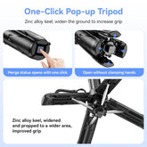 Multifunctional 4-In-1 Mini Selfie Stick,Convenient Camera Aid, Tripod, Phonestand, Bluetooth Selfie, Multifunctional Foldable, Suitable for Vlogs, Live Streaming, Photography, Compatible with Iphone16/15/14/13 Series