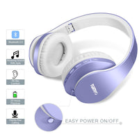 TUINYO Bluetooth headphones for TV and music streaming