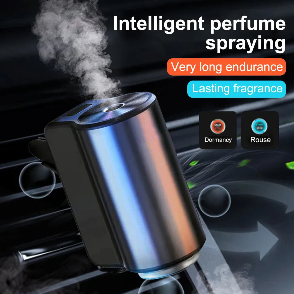 Electric Car Aroma Diffuser – USB Air Freshener & Humidifier for Vehicles