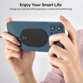 TOZO W10 Magnets Wireless Charger & USB C Charger Aviation Aluminum Computer Numerical Control Technology Fast Charging Compatible for Iphone Series Black Cellphone Smartphone Electronic Mobile Cellphone Smartphone Magnetic