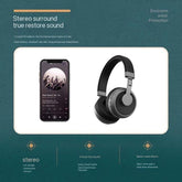 Wireless Hybrid ANC headphones with mic