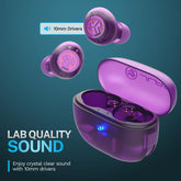 JLab Go Pop ANC earbuds ergonomic fit
