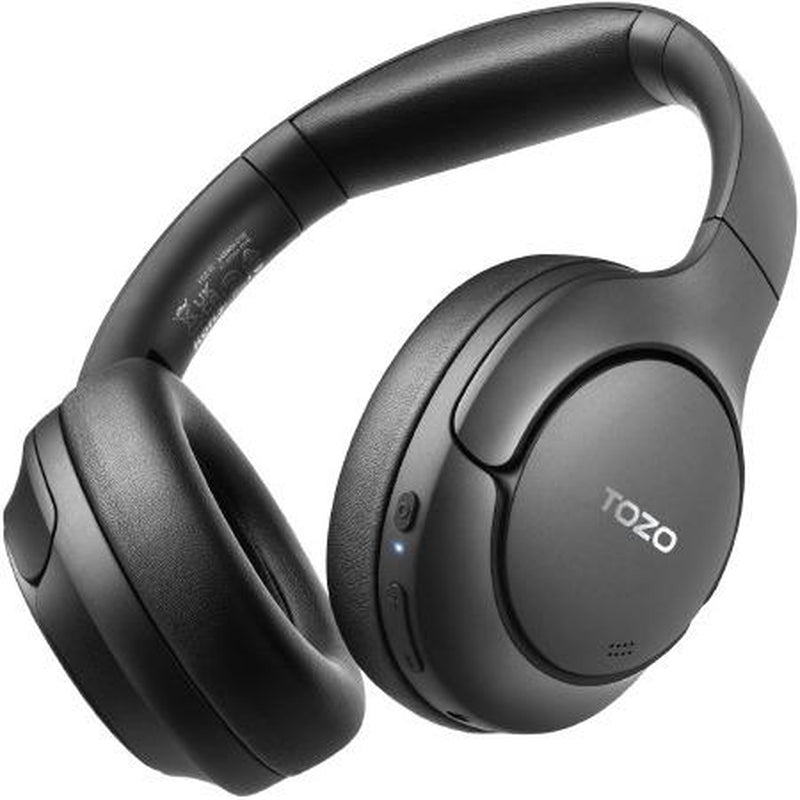 TOZO HT2 ANC Headphones – Hybrid Noise Cancelling Over‑Ear, 60 hr Battery