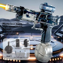 Kids' Cross-Border Electric Burst Water Gunner Self-Integrated Linkage Back Chamber with Pulse Flame Light