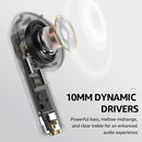 TOZO E2 Wireless Earbuds with Call Noise Cancellation, App Customize 32 Eqs, 10Mm Drivers with Powerful Bass, 30H Playtime, 2 Mics for Clear Calls, Bluetooth 5.3 Headphones, Comfort Fit In-Ear Headset Fathersdaygift Audio Charging Electronic Chargeable