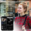 TOZO T10 (Ergonomic Edition) Wireless Earbuds Bluetooth 5.3 Headphones, App Customize EQ, Ergonomic Design, 55H Playtime, Wireless Charging Case, IPX8 Waterproof Sound In-Ear Headset, 2024 New Version Fathersdaygift