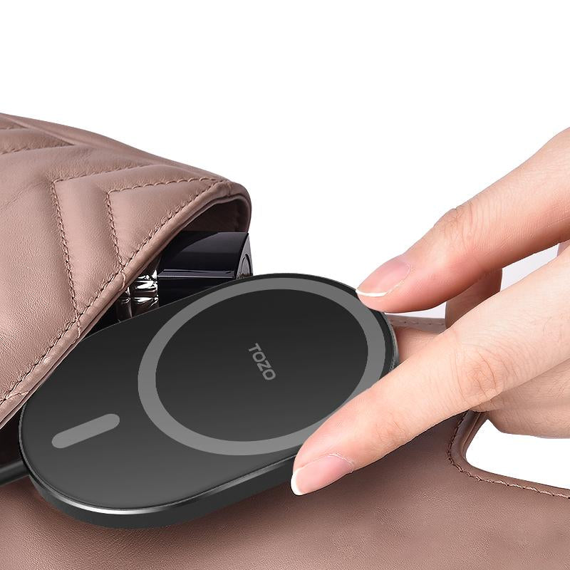 TOZO W10 Magnetic Wireless Charger – Fast USB‑C Wireless Pad for iPhone & Android